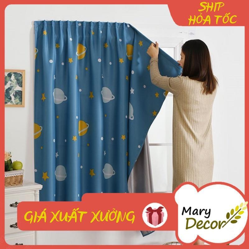 XẢ KHO Rèm dán keo không cần thanh treo nhiều mẫu và size - Rèm cửa sổ chống nắng - Rèm cửa dán tường - Mary Decor