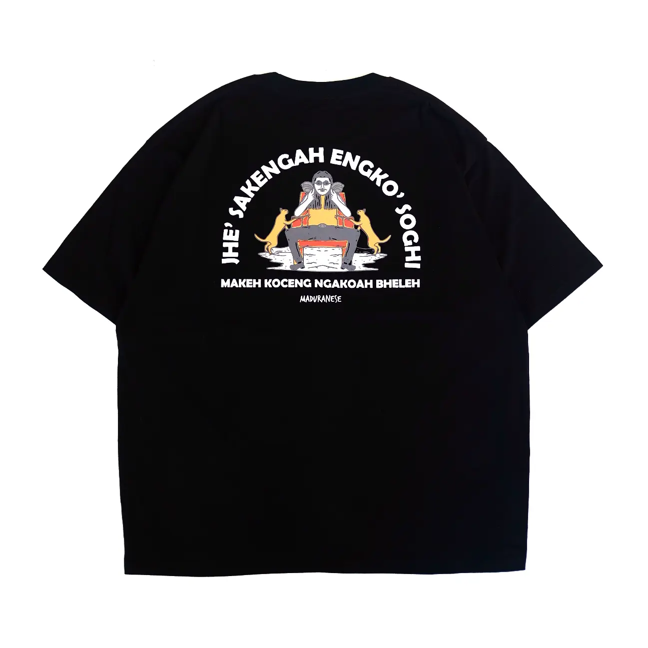 Kaos Jhe’ Sakengah Engko’ Soghi Oversize