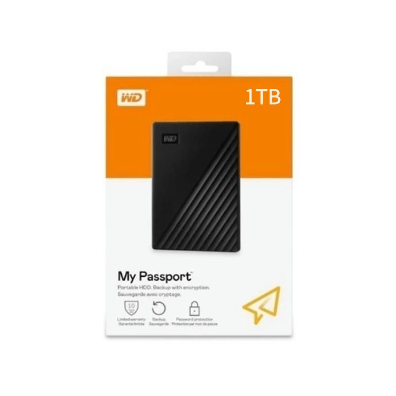 【LOCAL STOCK】Western Digital WD My Passport 1TB / 2TB / 4TB 2.5'' Portable HDD USB3.2 External Hard Drive Storage Komputer Komputer 2