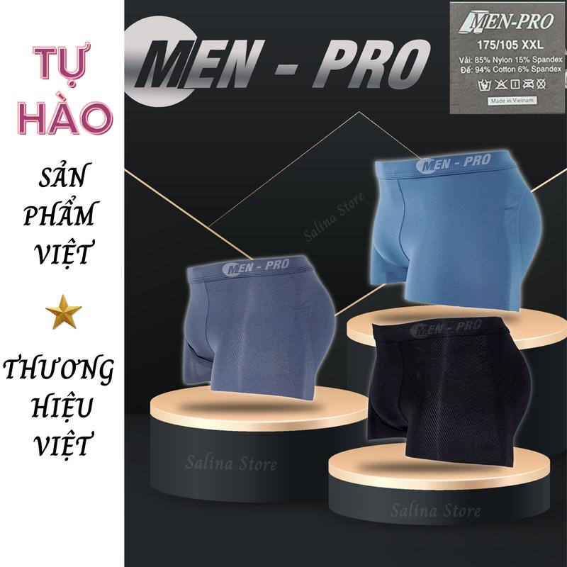 Quần Độn Mông Nam CAO CẤP nâng mông tự nhiên không dấu vết, quần sịp boxer lịch lãm thoáng mát  lịch lãm (Che tên) Menswear Quần Boxer
