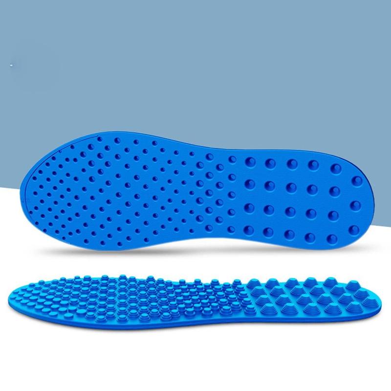 Sports Shoe Sole Soft Massage Insoles Acupressure on Foot Shock Absorption Men Women Shoe Sole Sweat Absorption Comfort Shoe Pads for Feet 1