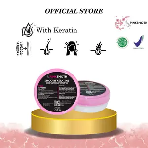 [BPOM] PINK SMOTH SMOTING KERATIN RAMBUT 100ML