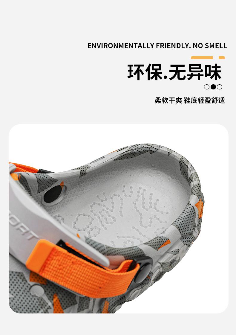 Product Introduction of Dép Lê Nam, Unisex, Chống Trượt, Giày Guốc, Giày Crocks, Dép, Làm Bằng EVA 10