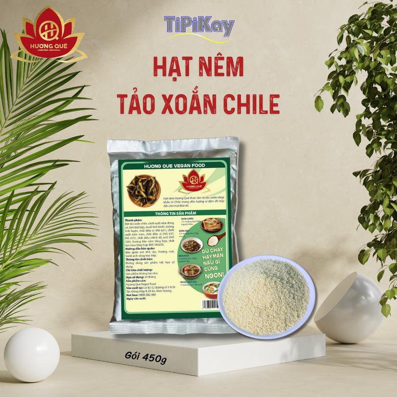 Hạt Nêm Tảo Xoắn Chile 450g - Chay Mặn Đều Dùng Được - TiPiKay Shop 4