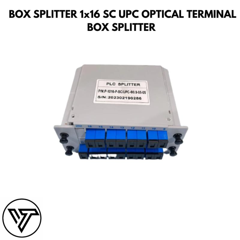 BOX SPLITTER 1x16 SC UPC OPTICAL TERMINAL BOX SPLITTER - Shop | Tokopedia
