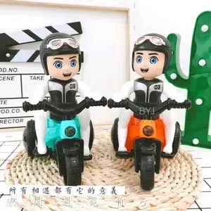 Mainan bicycle 03 dancing sepeda akrobat dapat berjalan dan kaki pengendara bisa mengayuh pedal