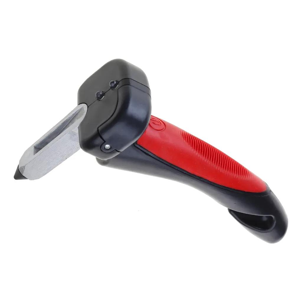 Easy to Install Car Door Handle Durable & Slip with Integrated LED Torch, Belt Cutter and Window Breaker Car Canes