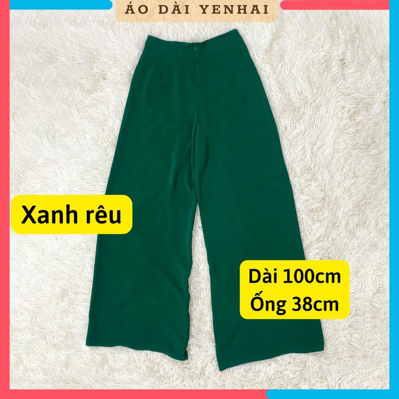 Quần lụa mặc kèm với áo dài truyền thống chất lụa thái tuấn dày mềm mịn co giãn Nữ 3
