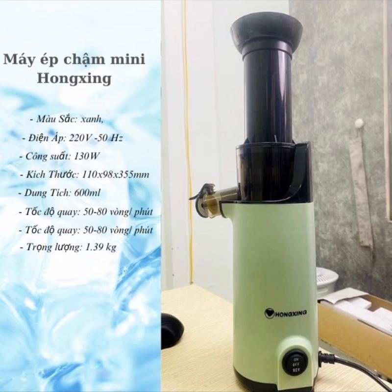 ￼Máy Ép Chậm Mini Hongxing Ép Kiệt Bã ,Giữ Lại Tới Hơn 90% Vitamin,Dưỡng Chất , Nhỏ Gọn Dễ Dàng Sử Dụng Xay Sinh Tố