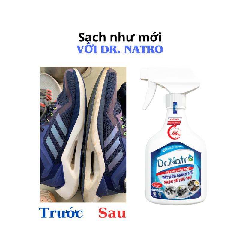 Product Introduction of Xịt Tẩy Rửa Đa Năng Dr Natro 500ml Làm Sạch Dầu Mỡ, Tẩy Cặn Canxi, Lau Bếp Ga, Vệ sinh Đồ Da, lau Đá Kính, Lau Đồ Nhựa, Giày Dép, Đồ Gỗ 9