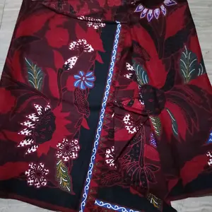 SEMBONG BATIK MERAH Katun