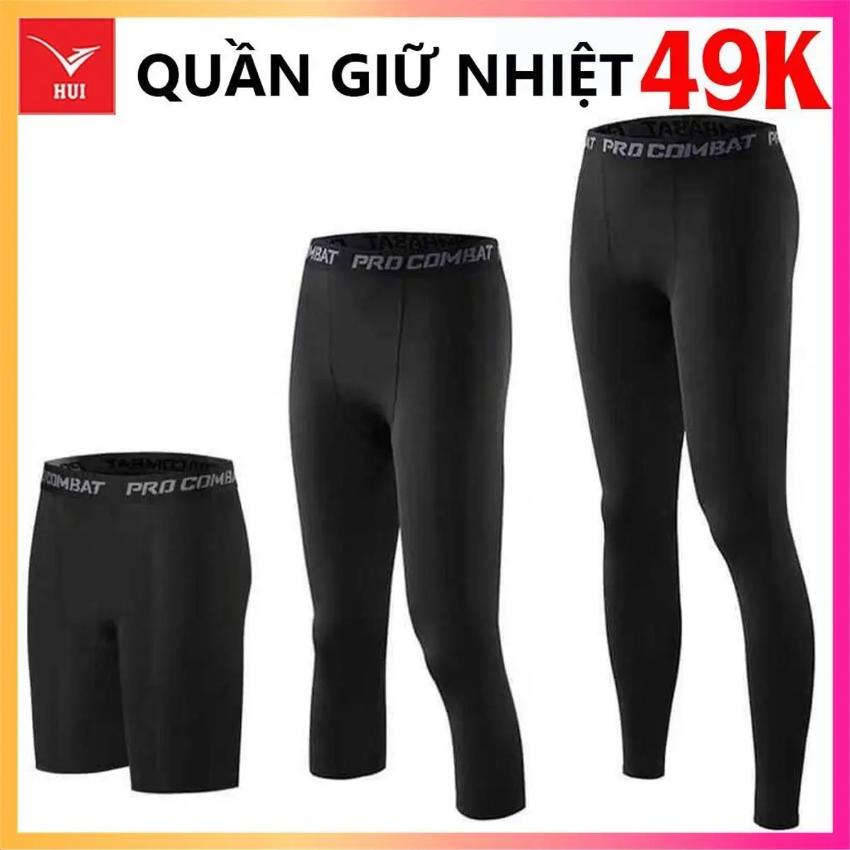 Free Ship - Quần giữ nhiệt nam, quần body nam, quần pro combat, quần thể dục tập gym quần bó mặc khi đá bóng, chơi thể thao. TOP, SPORT