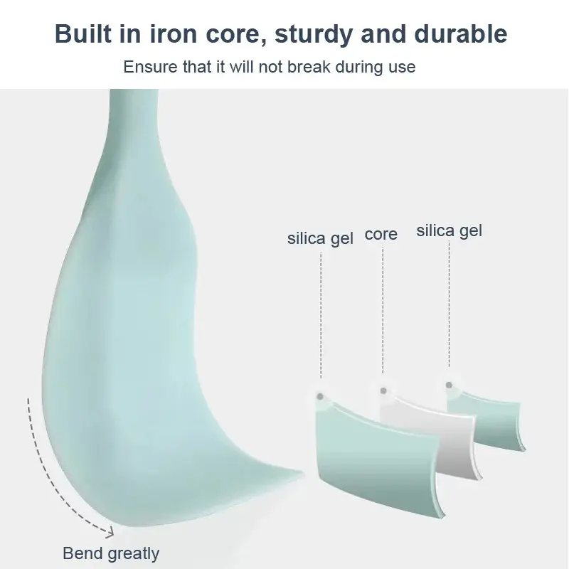 Bộ Làm Bánh, 3 Cái, Silicon Cấp Thực Phẩm Chịu Nhiệt, Dụng Cụ Nạo Kem, Máy Đánh Trứng, Bàn Chải Dầu Mỡ, Dụng Cụ Làm Bánh Nhà Bếp 5