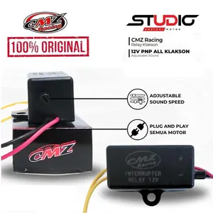 SAKLAR Relay Klakson Bunyi Putus Putus Modul Interrupter 12 Volt Universal Motor Bisa Setel Repiter