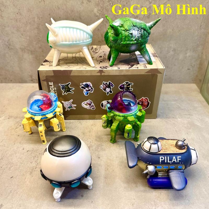 Mô Hình Dragonball tàu vũ trụ, phi thuyền size 8-11cm siêu nét - GaGaMoHinh Toy Đồ Chơi Mô Hình