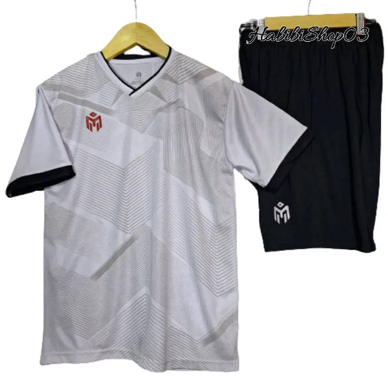 Jersey futsal dewasa 1 set baju dan celana cocok untuk olahraga, sepak bola, bulutangkis, volly 0