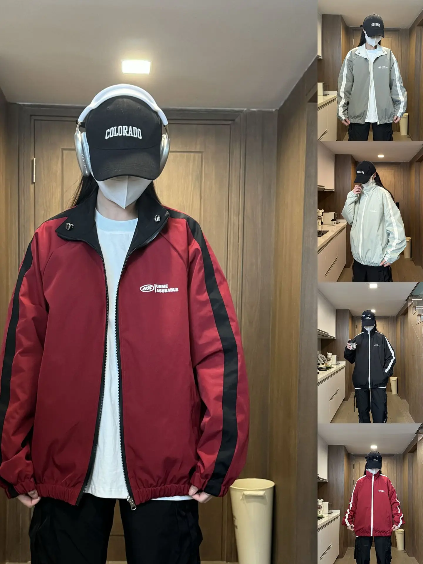 Áo khoác gió UFMT Unisex nam nữ chống nước cao cấp 2 mặt năm 2024