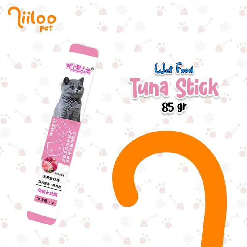 SNACK KUCING STICK - Cemilan Kucing Lezat & Bergizi wet  food 2