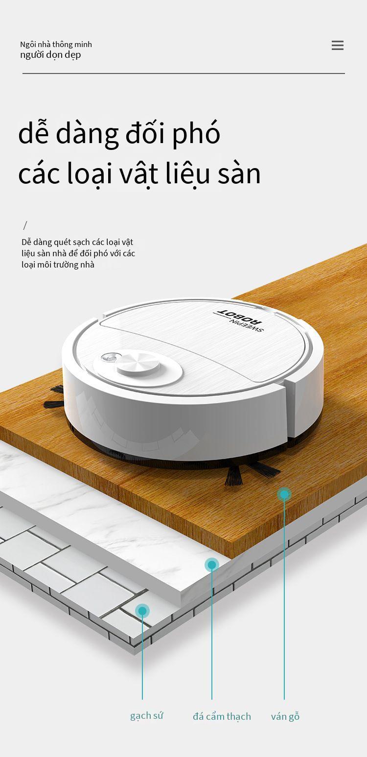 Product Introduction of Robot quét sàn nhà thông minh sạc máy quét hút kéo tất cả trong một 10