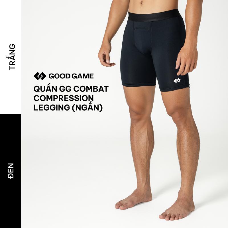 Quần Legging Bó Cơ Đùi Nam Chơi Thể Thao Combat Compression Ngắn Good Game Thoáng Khí, Co Giãn 4 Chiều,Giảm Chấn Thương