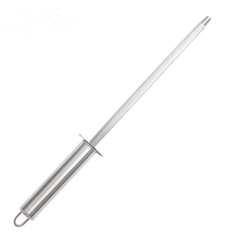 Product Introduction of Knife Sharpening Rod 12 Inch Kitchen Honing Steel Knife Sharpening Carbon Steel 18