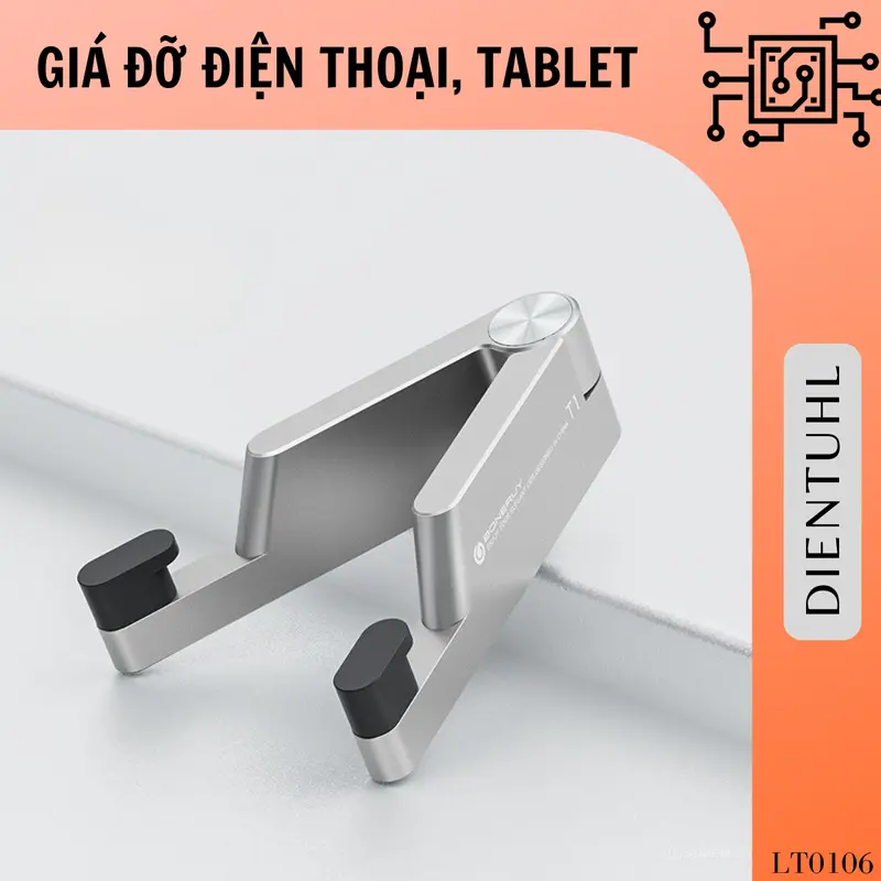 Giá đỡ Điện Thoại Máy Tính Bảng Ipad Tablet Để Bàn Nhỏ Gọn - Gấp Gọn, Điều Chỉnh Đa Năng, Hợp Kim Nhôm Cao Cấp 8