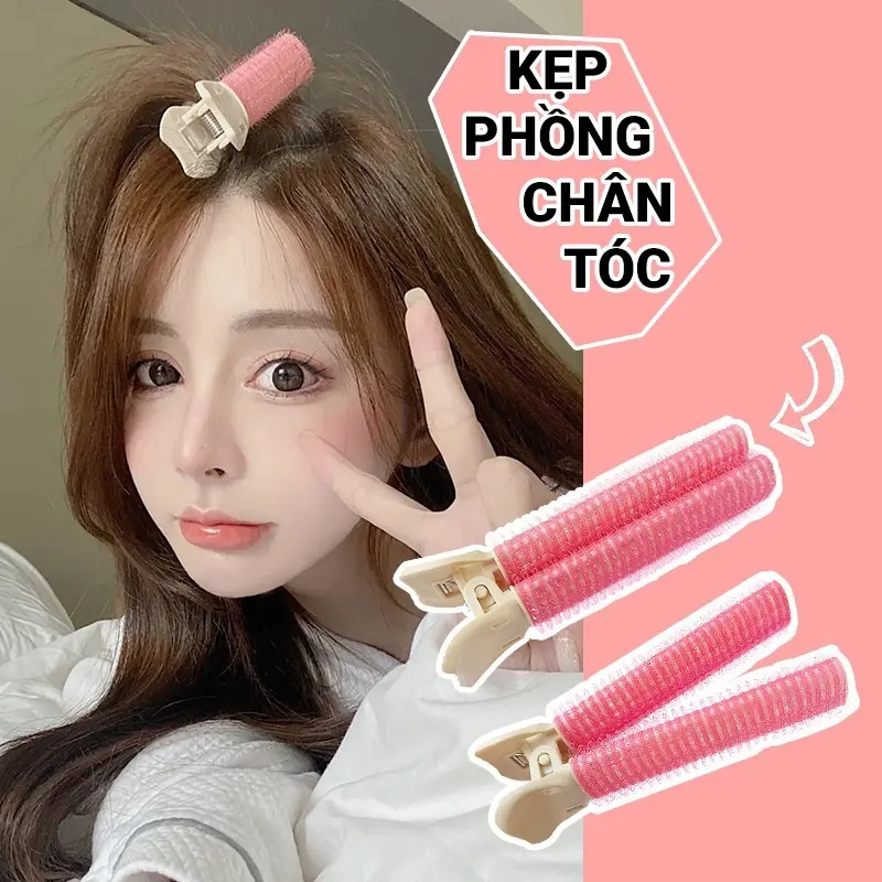 lichee1Kẹp cố định tóc mái không để lại dấu vết tiện dụng