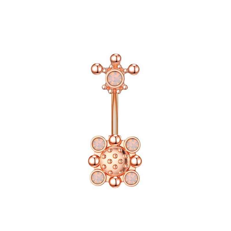 Product Introduction of Khuyên Rốn Bằng Thép Không Gỉ Cho Nam Và Nữ, Khuyên Cơ Thể, Trang Sức Zircon Voi Bàn Tay 21