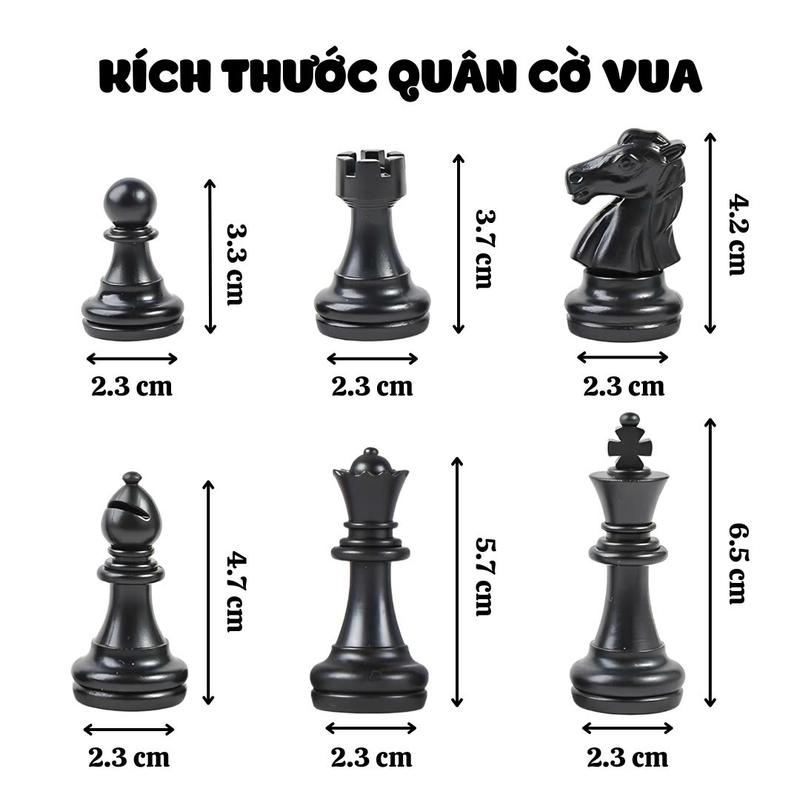  Quân Cờ Vua Nam Châm Lẻ 1 Con Để Bổ Sung Cho Bộ Quân Cờ Bị Rơi Quân Đồ Chơi Board Game Cho Bé 