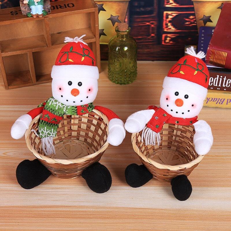 Product Introduction of Giỏ Kẹo Giáng Sinh, Giáng Sinh Vui Vẻ, Ông Già Noel, Người Tuyết, Hộp Đựng Đồ Ăn Nhẹ, Hộp Giáng Sinh, Năm Mới, Đồ Trang Trí Tiệc 10