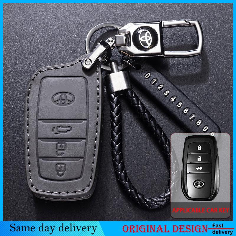 Phụ Kiện Bọc Chìa Khóa, Cho Toyota Corolla Cross, Camry, Rav4, Hilux, Vigo, Alphard, Fortuner, Vios, 2021
