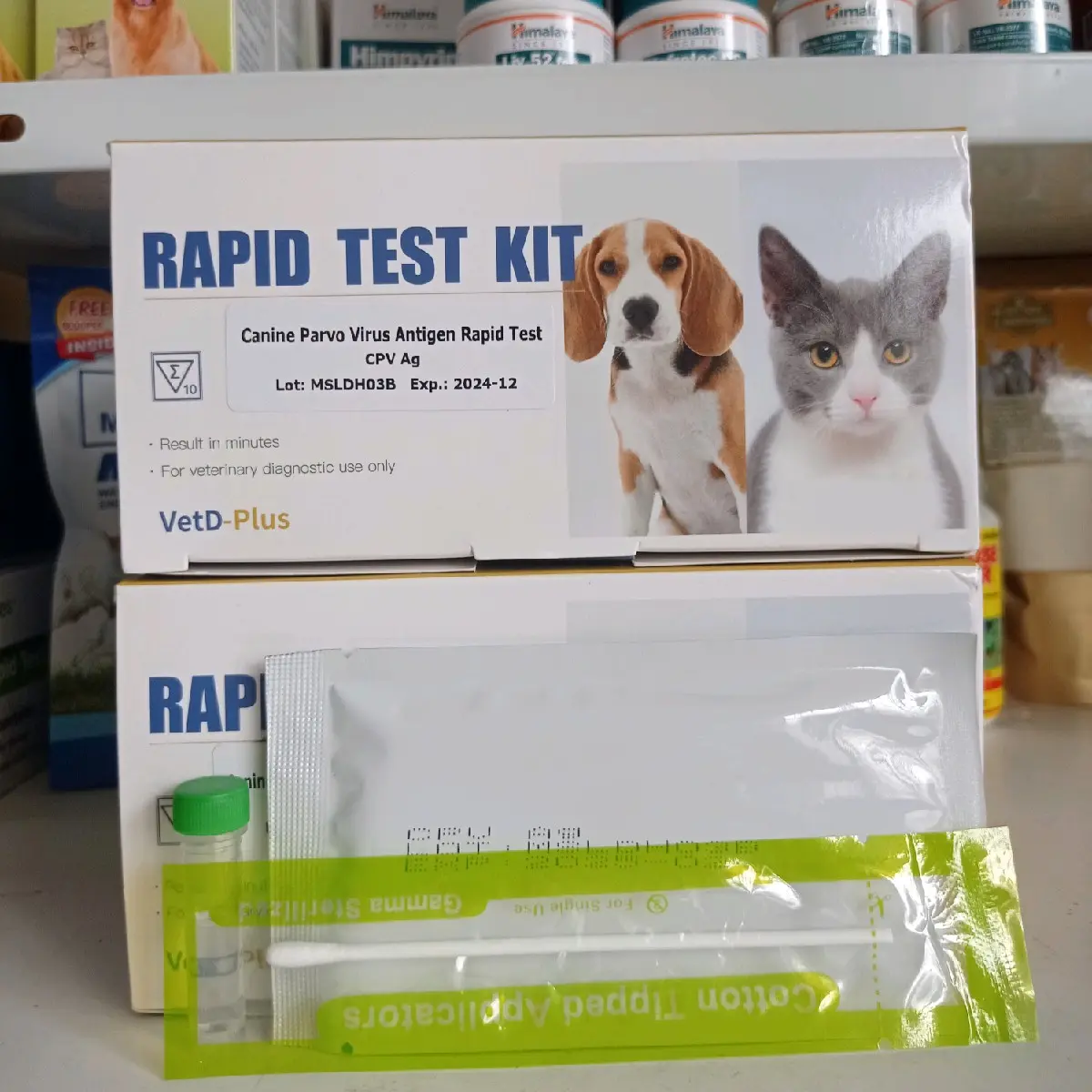 Canine Parvo Virus Test Kit for Dogs CPV 100% Accurate