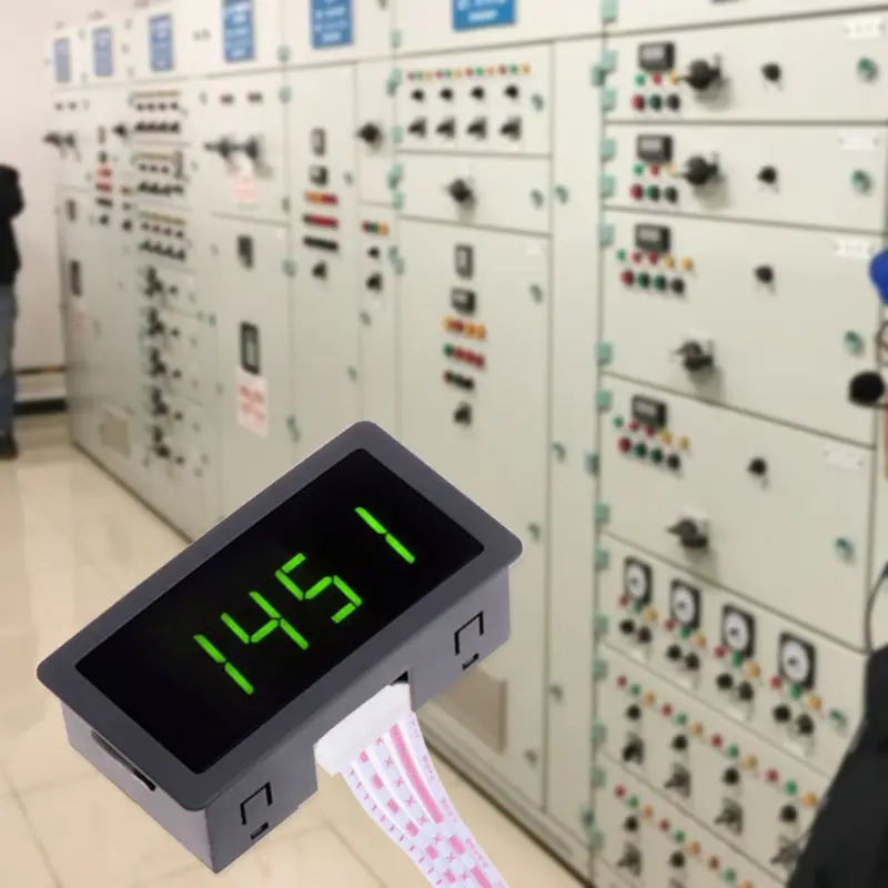 Máy Đo Tốc Độ LED Kỹ Thuật Số, 4 Kênh, Đồng Hồ Đo Tốc Độ RPM, Cảm Biến Công Tắc Tiệm Cận, 12V, 9999RPM, Thích Hợp Cho Máy Tiện, Máy Cắt, CNC, Máy Nén, Độ Chính Xác Cao 7