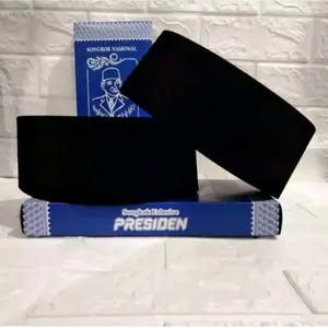 Peci Hitam Anak Polos / Songkong Cap Presiden / Kopiah Murah / Peci Hitam Nasional Polos Muslim