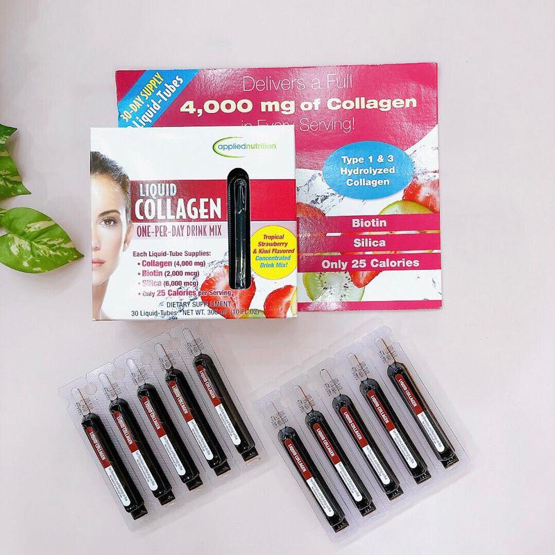 Liquid Collagen nước dạng ống 4000mg - 30 ống