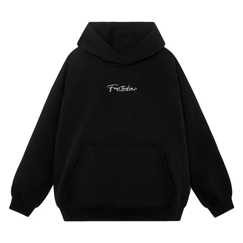 Áo hoodie unisex basic họa tiết in chữ  Frozen Infinity nam nữ mặc đều đẹp 3