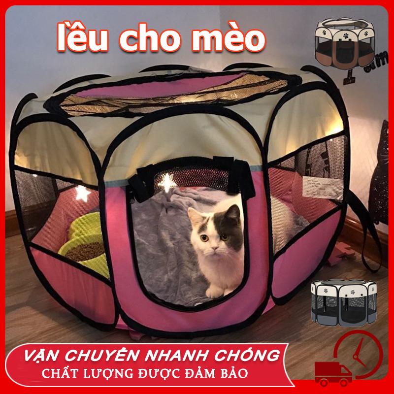 lều cho mèo đẻ thể gập lại Ổ Đẻ cho Chó Lều tổ mèo cỡ lớn chống thấm nước chống trầy xước Ổ Đẻ Cho Mèo Chó Gấp Gọn cat housing