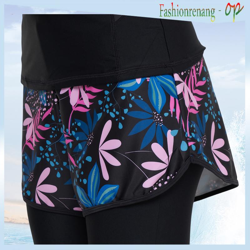 31013  Baju Renang Wanita/Baju Renang Dewasa/Baju Renang Muslim/Dua Piece Fashion Dewasa Baju Renang Lengan Panjang Pakaian Selam/Baju Renang dengan Hijab 7