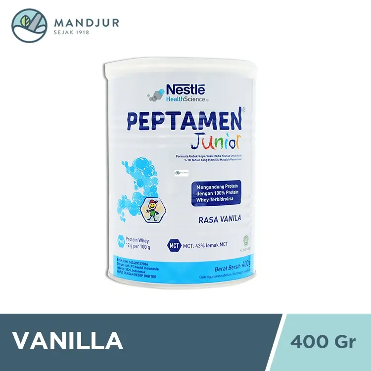 Peptamen Junior 400 Gram - Susu Gangguan Pencernaan Anak 0