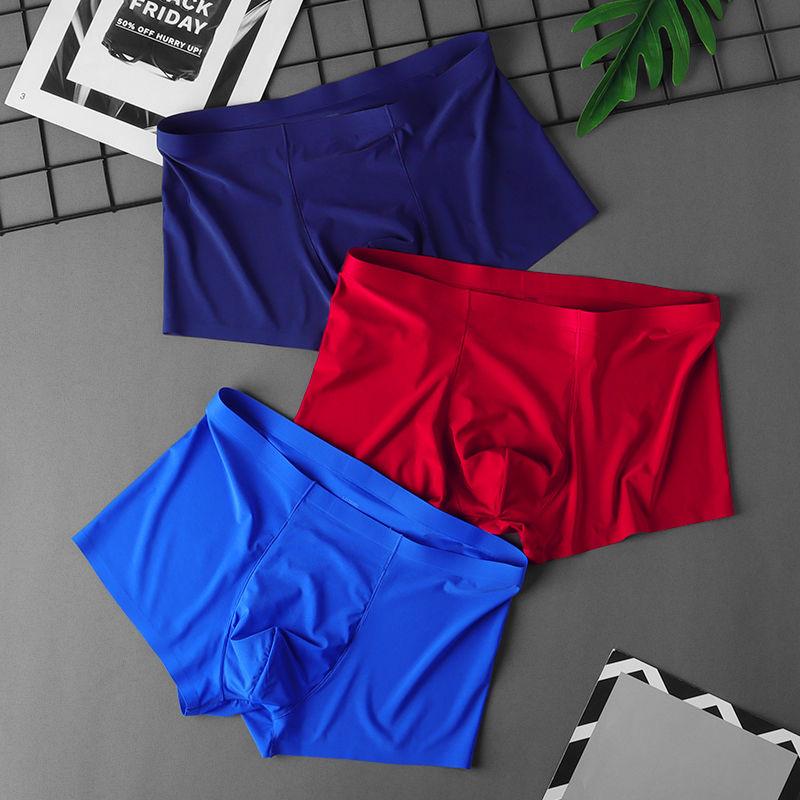 Product Introduction of Combo quần lót nam đúc su nhật bản,quần sịp nam thun lạnh boxer mềm mịn co giãn đàn hồi XM7 Menswear Quần Boxer 4