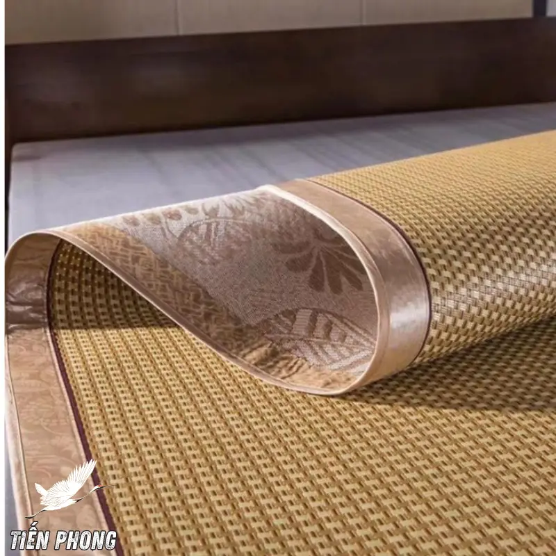 (TP) Chiếu Mây Điều Hoà Lót Lụa Cao Cấp  - Chiếu Điều Hoà Thông thoáng khí  , mềm min siêu mát -1m2 đến 2mx2m2