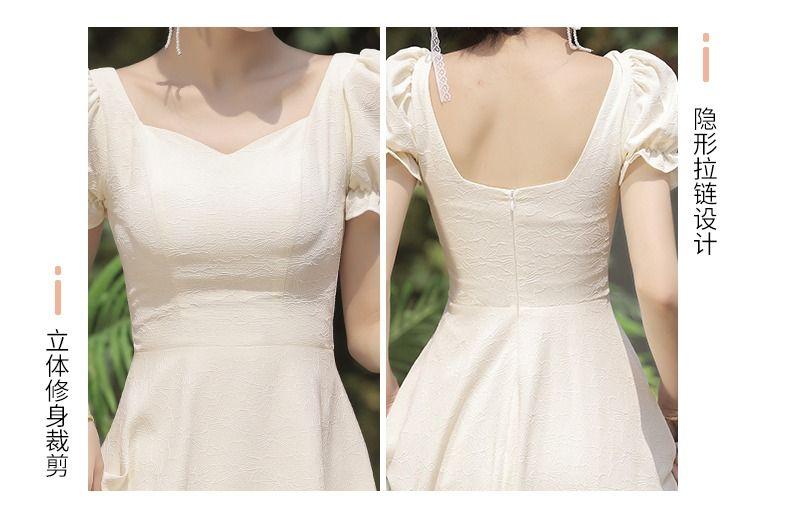 Product Introduction of Elegant Champagne Bridesmaid Dresses for 2025 Unique and Stylish Sisterhood Dresses for Spring Autumn Summer 14