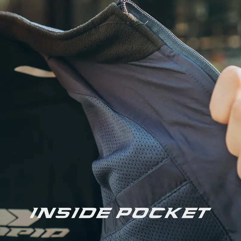 Jaket motor riding RAPID SKYLINE pria parasit premium jacket reflektif 5