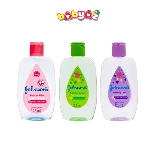 Nước Hoa Trẻ Em Johnson Baby Cologne Chai 125ml Cho Bé