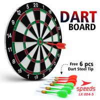 Gambar SPEEDS Dartboard Panahan Dinding Permainan Lempar Mainan Panah Dart Ukuran 15inch 004-5 - 12inch (12mm) dari via olahraga yoga Kota Surabaya 3 Tokopedia