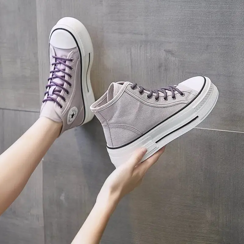 Juragan Online - ISABEL Boots Fashion Sneakers Wanita Terbaru Stylish dan Trendi Bisa Untuk Sekolah 4