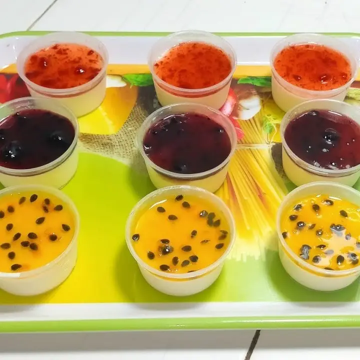 Set Nguyên Liệu Panna Cotta 4 Vị Cô Mầm Foods - Nấu Được 20 Bánh - Tặng 10 Khuôn 4