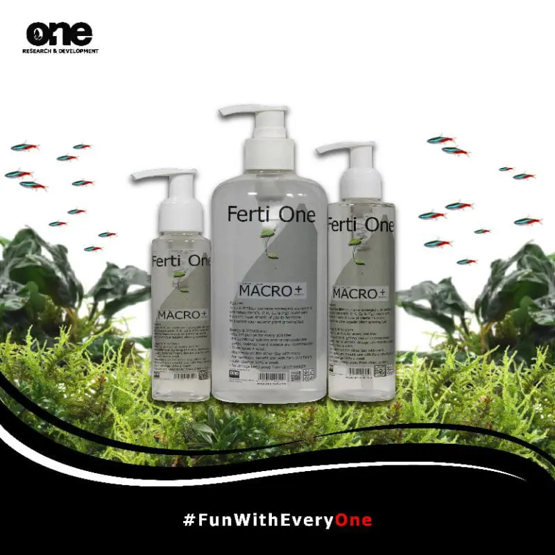 FERTI ONE MACRO 100ML - Pupuk Cair Aquscape Aquarium One Riset