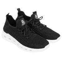 Gambar Dr. Kevin Sepatu Sport Pria Men Sneakers Sekolah Flyknit Tali 889-067 - Hitam, 44 dari drkevinshoes Kota Bekasi 4 Tokopedia