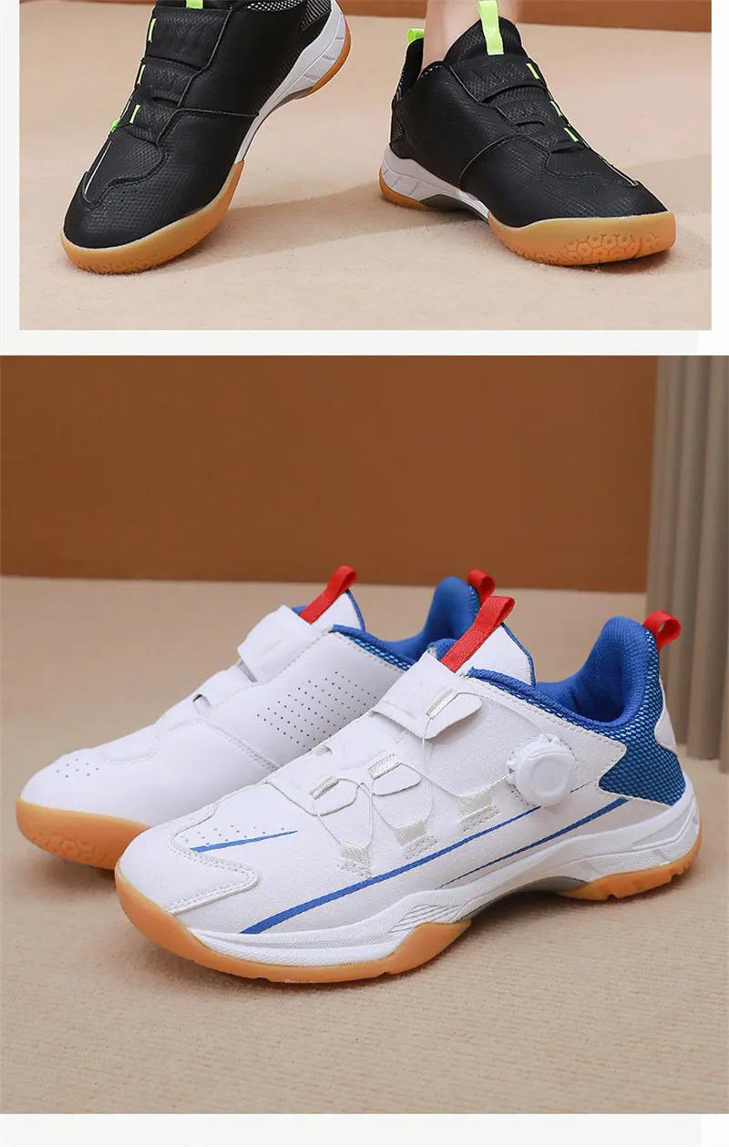 Product Introduction of 2023 New badminton shoes for men sport running shoes men's fashion casual sneakers hard-wearing anti-slippery shoes White Tiger badminton shoes size 35-46 35